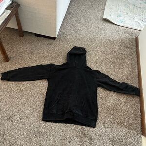 Classic Black Pullover Hoodie